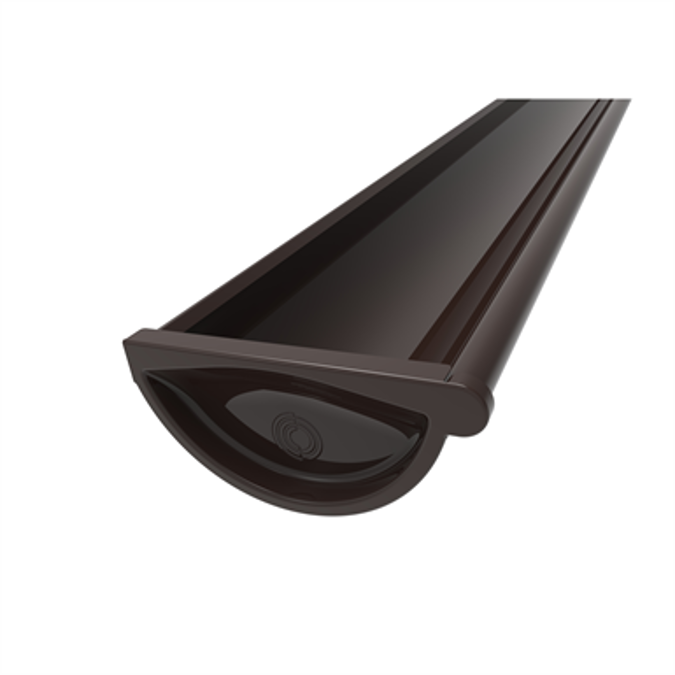 BIM 对象 - 免费下载！ Half round gutter system 100 | BIMobject