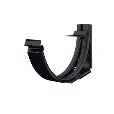 Adjustable fascia bracket for half round gutter 150