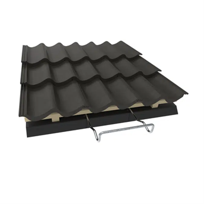 Sliding protection for concrete tile, clay tile, metal and membrane roofs