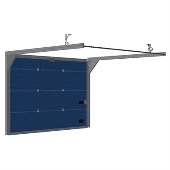 Sectional overhead door - garage