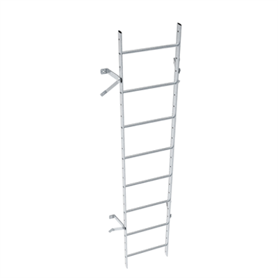 Wall ladder system with 150 offset图像