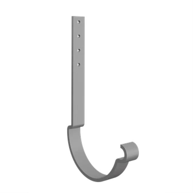 Rafter bracket for half round gutter 150
