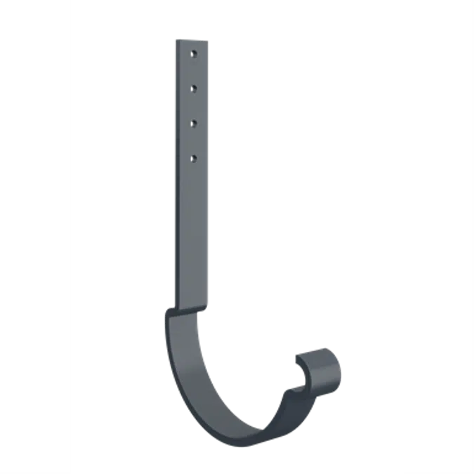 Rafter bracket for half round gutter 150