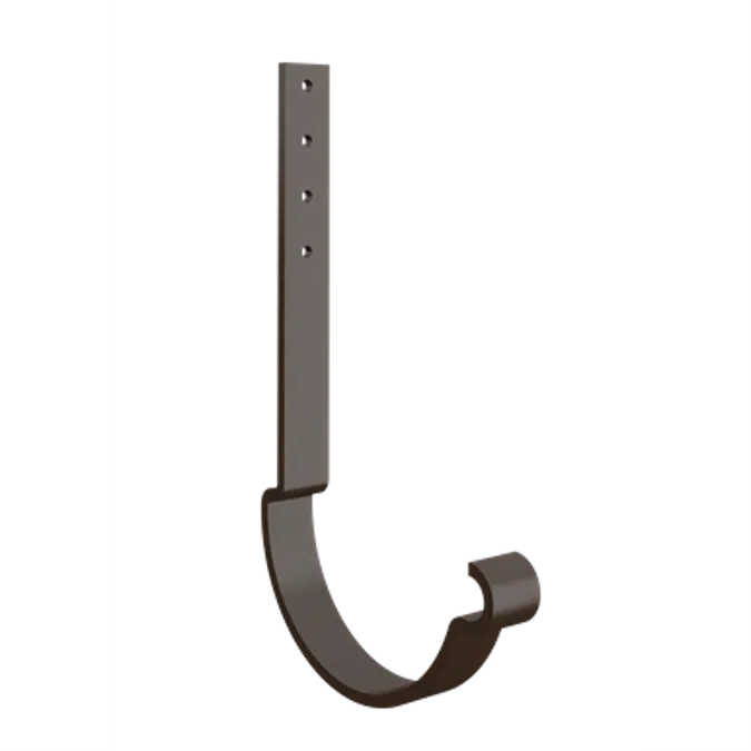 Rafter bracket for half round gutter 150