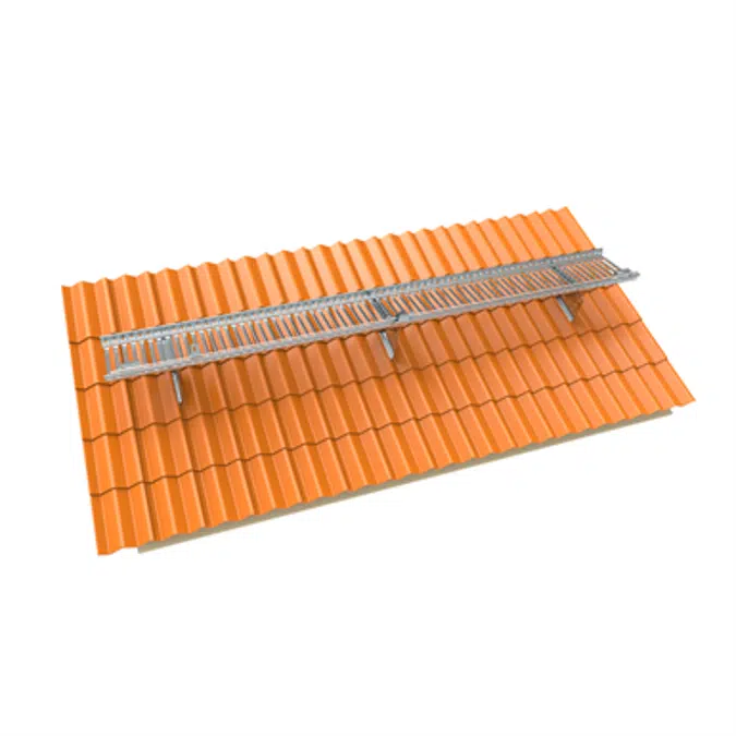 Walkway wire system for clay tile roofs