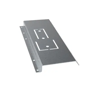 Fastening plate for LPE tile effect roofs