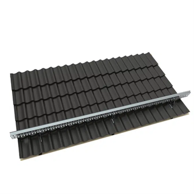 Snow guard fence grid system for concrete tile roofs