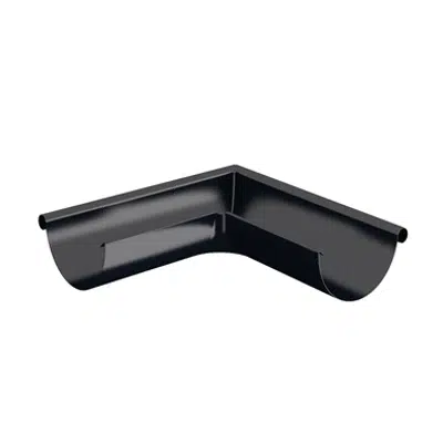 obraz dla Outer gutter angle for half round gutter 125