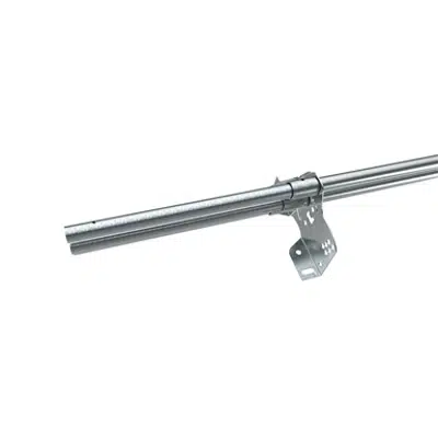 Snow guard fence pipe system for metal and membrane roofs图像