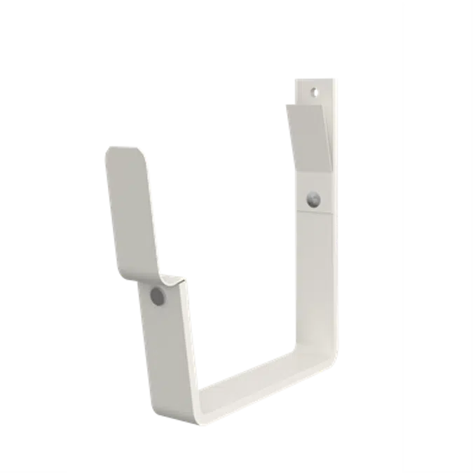 Fascia bracket for rectangular gutter 140