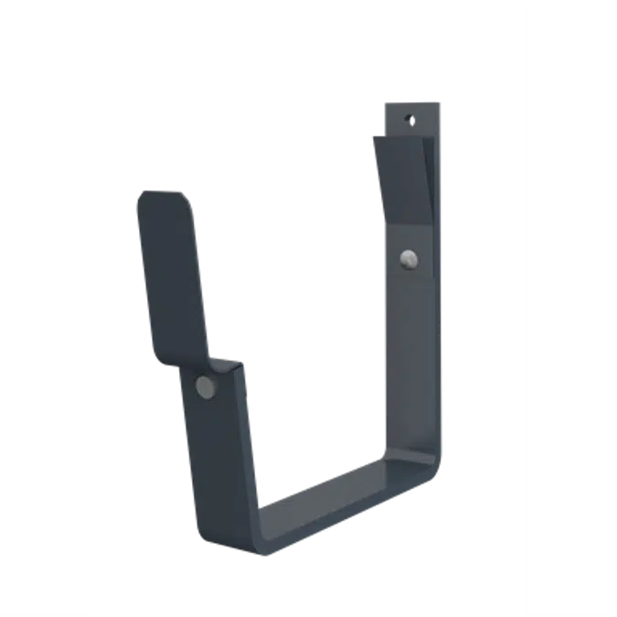 Fascia bracket for rectangular gutter 140