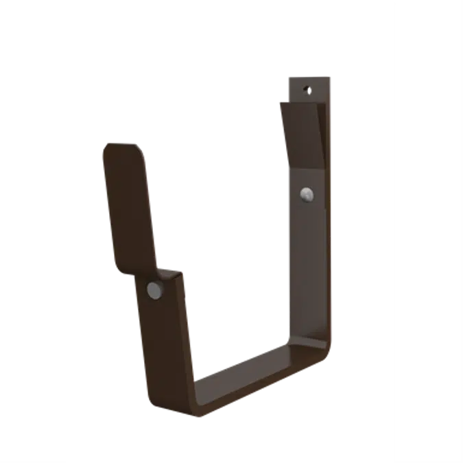 Fascia bracket for rectangular gutter 140