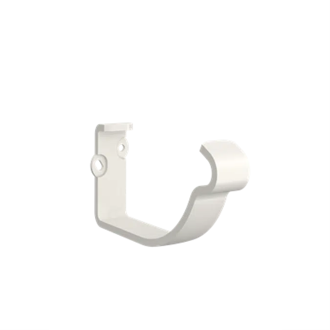 Fascia bracket for half round gutter 150