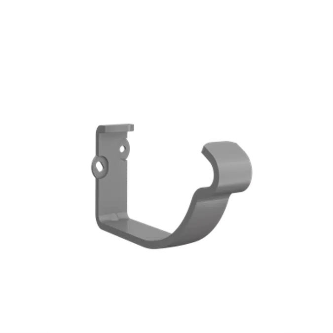 Fascia bracket for half round gutter 150