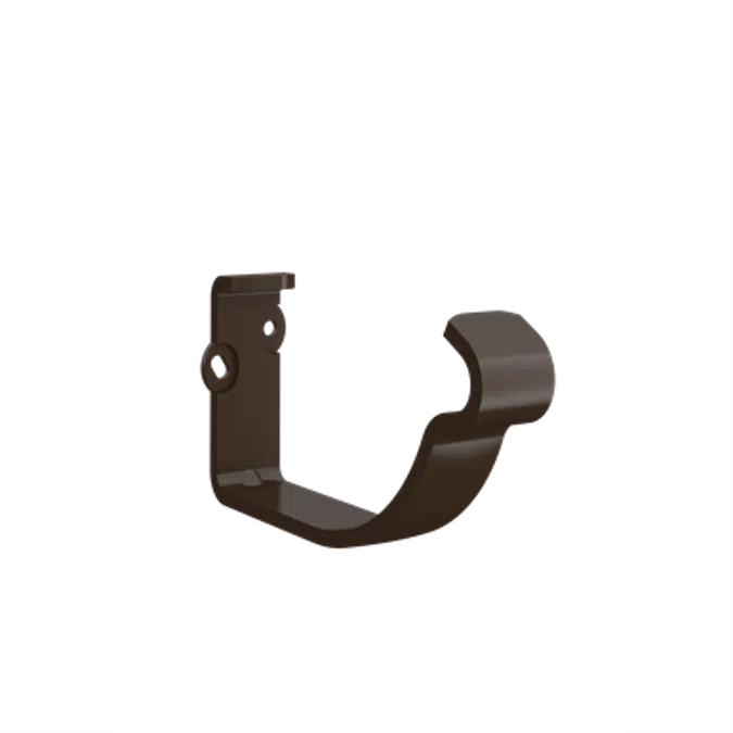 Fascia bracket for half round gutter 150
