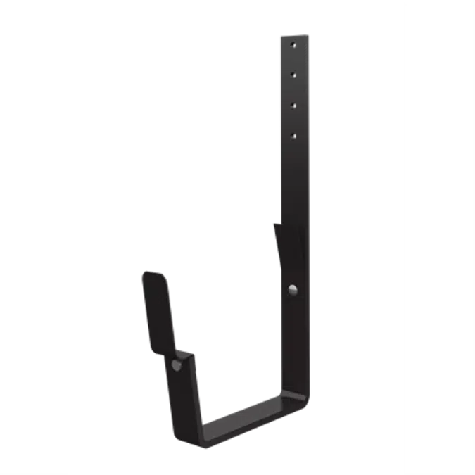 Rafter bracket for rectangular gutter 140