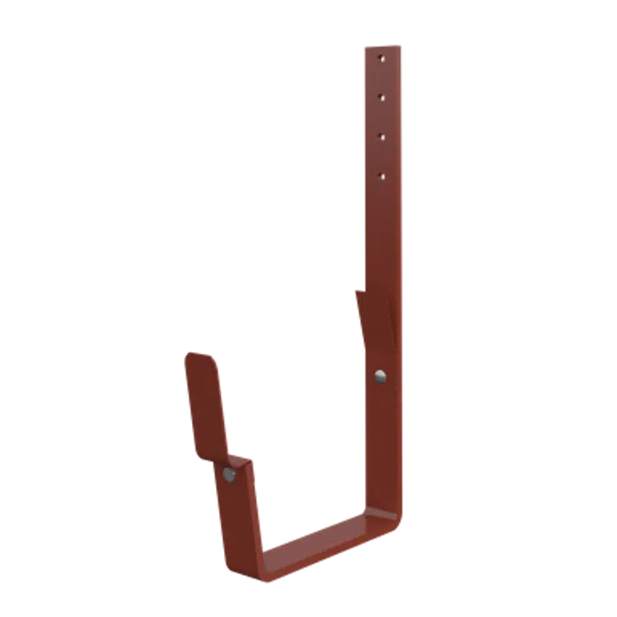 Rafter bracket for rectangular gutter 140