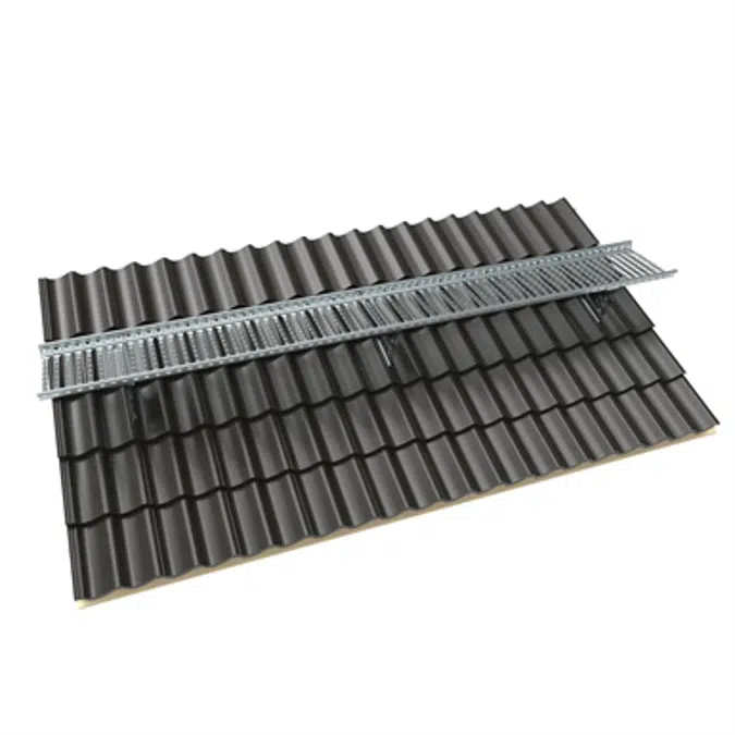 Walkway system for concrete tile roofs