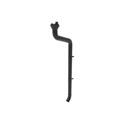 afbeelding voor Round downpipe system 87 for half round gutter 150