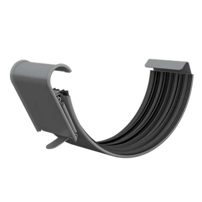 Gutter joint for half round gutter 150
