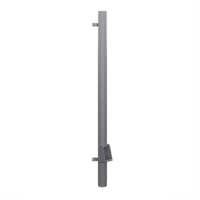 Reinforced pipe with self-cleaning leaf filter in the bottom 2000mm