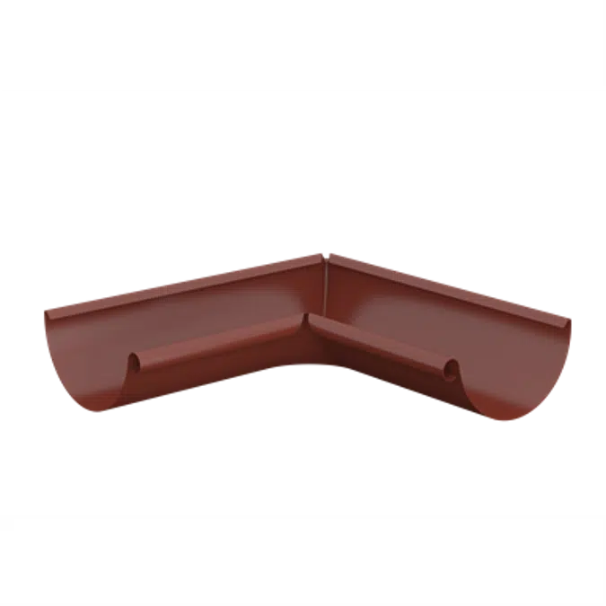 Inner gutter angle for half round gutter 100 