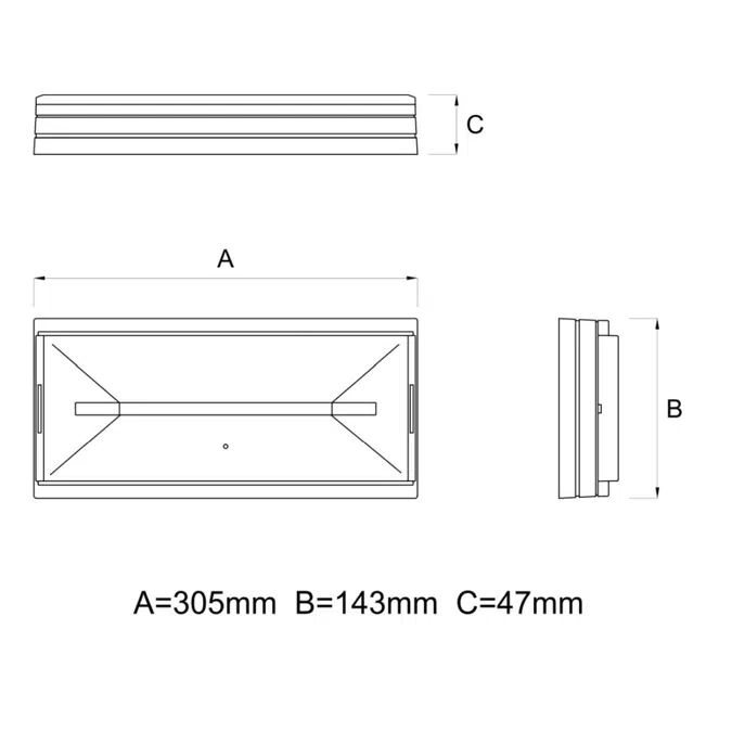 PRODIGY XL - Emergency lighting luminaire