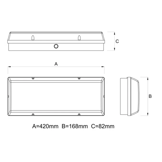 ICETEK - Emergency lighting luminaire