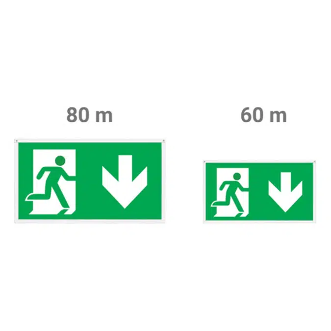 BIG ONE - Emergency signalling luminaire