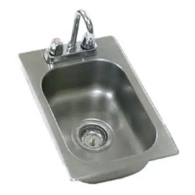 Imagem para 1-Compartment Sinks, Countertop Drop-In - Self Rim Design}