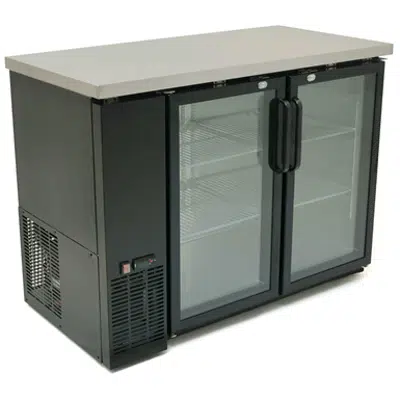 Image pour Back Bar Refrigeration with Glass Doors