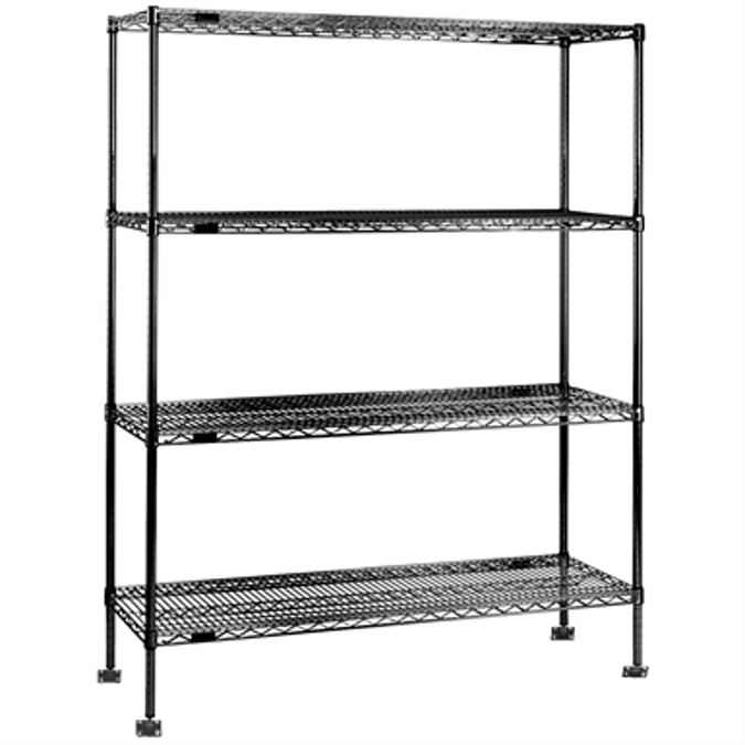 BIM objects Free download! Seismic Shelving BIMobject