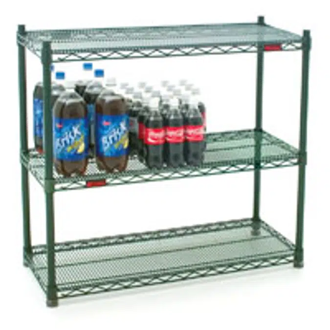 Double Mat Wire Shelving