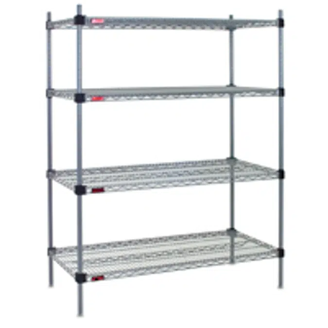 Quad-Adjust® Wire Shelving