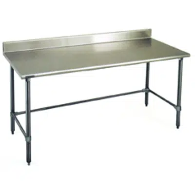 Image for Worktables with Backsplash and Stainless Steel Tubular Base —Spec-Master® Series