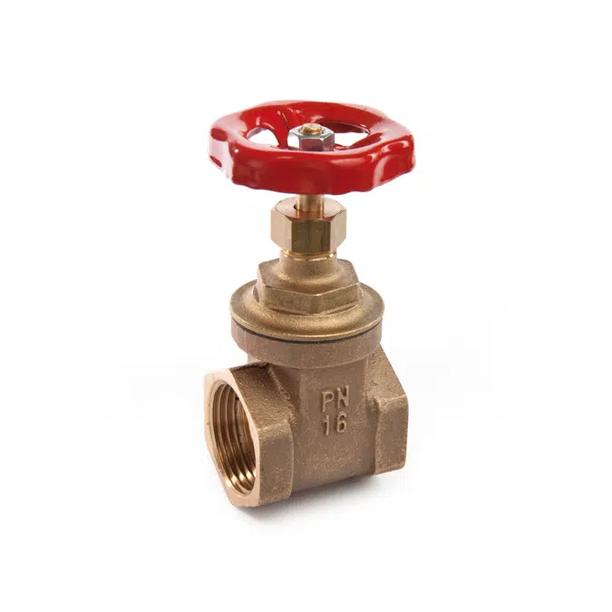 VALVE 210 - BRONZE GATE VALVE PN16 FxF FULL BORE