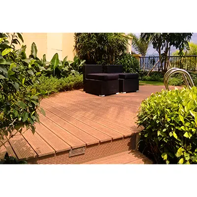 Зображення для dassoXTR Epic Cognac Rooftop Deck 1x6 Fused Exterior Bamboo Decking (G2 - Deck Plank)