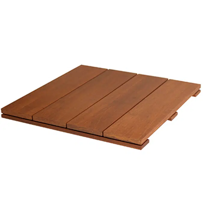 dassoXTR Epic Cognac Fused Bamboo Deck Tiles 2x2