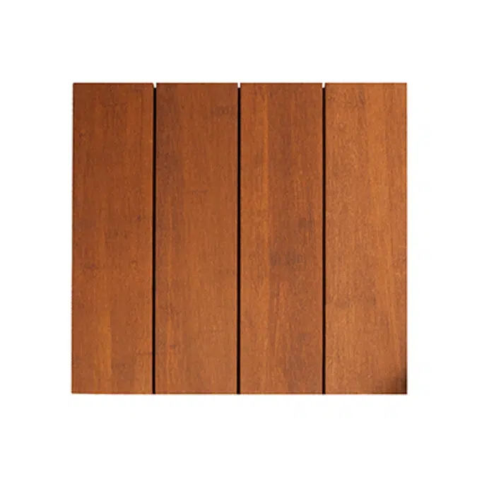 dassoXTR Epic Cognac Fused Bamboo Deck Tiles 2x2