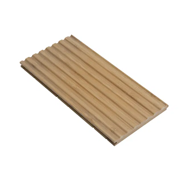 EcoTimber Dasso carbonized wave-wall-board 92mm