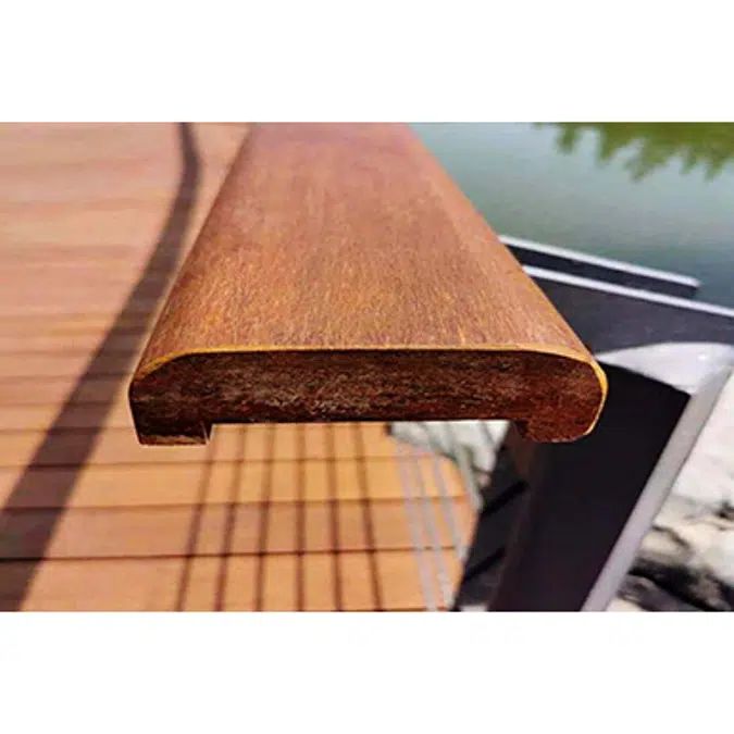 dassoXTR Epic Cognac Millwork Lumber 1x6 Pre-primed Lumber Fused Exterior Bamboo (G0 - for Handrail, Fences and general utility)