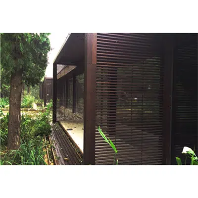 รูปภาพสำหรับ dassoXTR Classic Espresso Fence 1x6 Pre-primed Lumber Fused Exterior Bamboo (G0 - for Handrail, Fences and general utility)