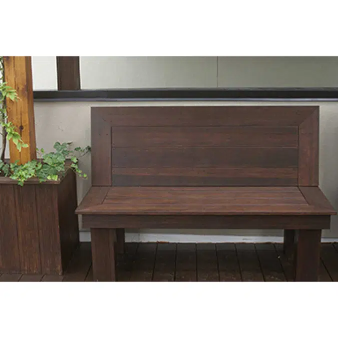 dassoXTR Classic Espresso Panel 2”x2’x6’ Panels Flush with Oversize Trim Fused Bamboo