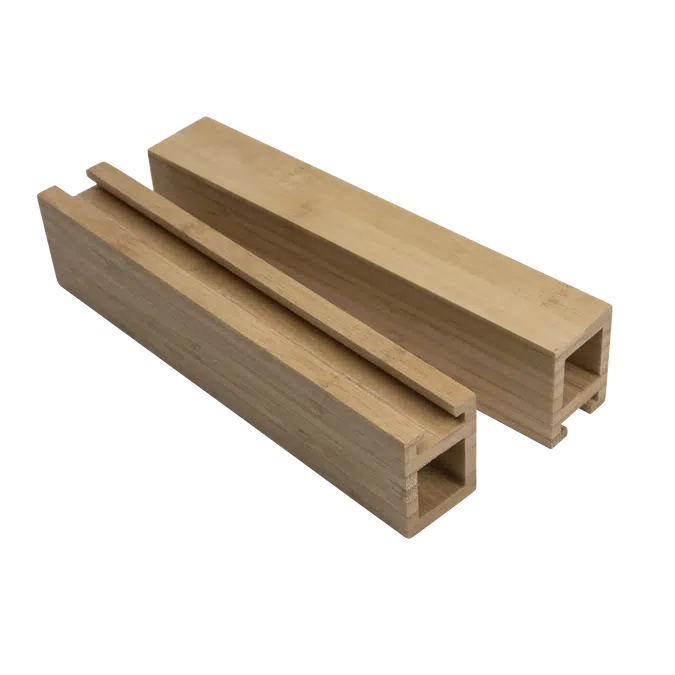 EcoTimber Dasso solid bamboo linear panel 100mm