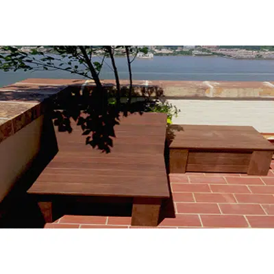 imagem para dassoXTR Classic Espresso Lumber 2"x6"x6' Lumber Flush with Oversize Trim Fused Bamboo