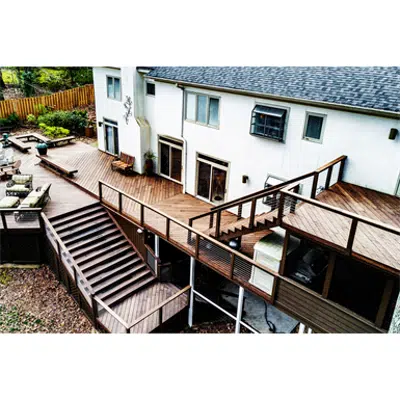 Image for dassoXTR Classic Espresso Deck 1x6 Fused Exterior Bamboo Decking (G1 - Starter & End Plank)
