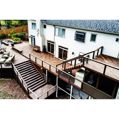 Immagine per dassoXTR Classic Espresso Deck 1x6 Fused Exterior Bamboo Decking (G1 - Starter & End Plank)