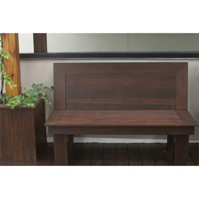 dassoXTR Classic Espresso Panel 1”x2’x6’ Panels Flush with Oversize Trim Fused Bamboo