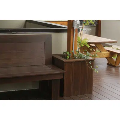 imagem para dassoXTR Classic Espresso Panel 1”x2’x6’ Panels Flush with Oversize Trim Fused Bamboo