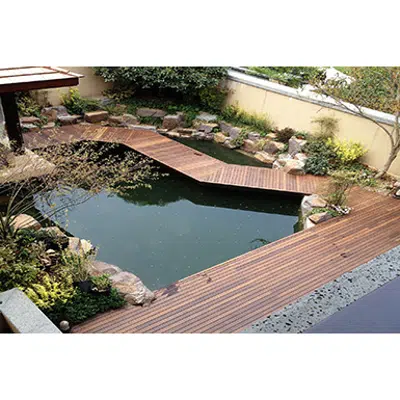 imagem para dassoXTR Epic Cognac Lumber  2"x6"x6' Pre-primed Lumber Flush with Oversize Trim Fused Bamboo